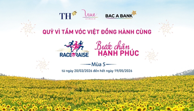 Quỹ Vì Tầm Vóc Việt đồng hành cùng Giải chạy Race to Raise - Bước chân Hạnh phúc mùa 5